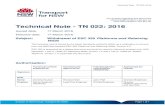 Technical Note - TN 022: 2016 · PDF filefrom use RailCorp standard ESC 350 Platforms and Retaining Walls, ... 2.1 Australian and International Standards ... AS 4678-2002 Earth-retaining