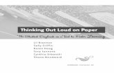 Thinking Out Loud on Paper - LikeToWrite out loud BOOK.pdf · Lil Brannon Sally Griffin Karen Haag Tony Iannone Cynthia Urbanski Shana Woodward d Thinking Out Loud on Paper The Student