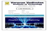 LAB MANUAL - vvitengineeringvvitengineering.com/lab/CS6211-DIGITAL-LABORATORY.pdf · LAB MANUAL CS6211- DIGITAL ... Coding combinational / sequential circuits using HDL. 6. ... 12
