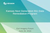 Kansas Next Generation 911 Data Remediation Programproceedings.esri.com/library/userconf/imf16/papers/2065_430.pdf · NG911 GIS Toolbox contains validation scripts and conversion