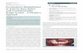 Prosthodontic Rehabilitation of Anterior Bony Defect · PDF fileSiebert identified three basic ridge deformities: ... residual ridge curvature, care was ... prajapati A. Prosthodontic