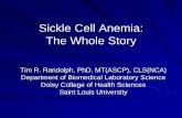 Sickle Cell Anemia: The Whole Story - ASCLS - MOascls-mo.org/documents/Spring Meeting/Presentation Slides/Randolph... · Sickle Cell Anemia: The Whole Story ... Hemoglobinopathies