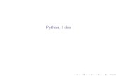 Python, I deo - University of Belgradetnt.etf.bg.ac.rs/~oe4sae/12th-2012.pdf · Python? I programski jezik I Wikipedia: I Python is a general-purpose, high-level programming language