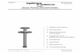 SND Spray Nozzle Desuperheater - Spirax · PDF fileSND Spray Nozzle Desuperheater ... Manual handling of large and/or heavy products may present a risk of injury. ... operation and