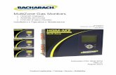 MultiZone Gas Monitors - · PDF fileMulti-Zone Gas Monitors ii P/N: 3015-5074 Rev 11 WARRANTY . Bacharach, Inc. warrants to Buyer that at the time of delivery this Product will be
