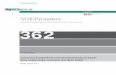 SOEPpapers 362: Lebenszufriedenheit und Einkommensreichtum ... · PDF fileLebenszufriedenheit und Einkommensreichtum: Eine empirische Analyse mit dem SOEP (Life satisfaction and income
