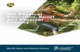 MA Physical Education, Sport and Physical · PDF file6 | University of Wales Trinity Saint David uwtsd.ac.uk/ma-physical-education | 7 Developing and supporting Physical Competence