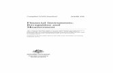 Financial Instruments: Recognition and · PDF fileBASIS FOR CONCLUSIONS ON IAS 39 (available on the AASB website) ... Financial Instruments: Recognition and Measurement Financial Instruments: