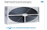 Regenerative heat recovery with rotary heat exchangersberros.com.tr/assets/pdf/klingenburg/02_klingenburg-rotor-katalogu.pdf · Regenerative heat recovery with rotary heat exchangers