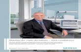 Making the right decisions every day - Siemens Energy · PDF fileMaking the right decisions ... With the information management ... compresses and processes the information obtained