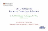 2D Coding and Iterative Detection Schemesjao/Talks/OtherTalks/BoulderIEEE.pdf · 2D Coding and Iterative Detection Schemes J. A. O’Sullivan, N. Singla, ... • PRML channels ...