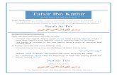 Tafsir Ibn Kathir - Quranqurango.com/images/tafsirenglish/52.pdf · Tafsir Ibn Kathir Alama Imad ud Din ... It is also said that is refers to the divinely revealed inscribed Books