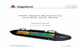 4600 Swath Bathymetry and Side Scan Sonar - · PDF file4600 Startup Guide ii 0012884_REV E 4600 Swath Bathymetry and Side Scan Sonar Foreword This startup guide is intended to provide