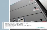 Type GM-SG 5 kV and 15 kV metal-clad switchgear selection ... · PDF filemetal-clad switchgear selection and application guide ... The equipment meets or exceeds the latest ... instrument