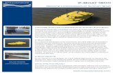 Z-Boat 1800 - Dasco · PDF fileFor less exacting requirements, the Z-Boat 1800 is offered with a ... The Z-Boats are compatible with hydrographic data acquisition software such as