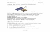 Activity Title: Build a Satellite - Drew's · PDF fileActivity Title: Build a Satellite to Orbit the Moon! ... and heat sensors to look at or probe the Moon’s surface. ... Experiment