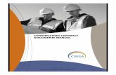 CONSTRUCTION CONTRACT DOCUMENTS MANUAL · PDF fileIntroduction CIRSA presents these sample construction contract documents as one of the completed CIRSA Safety Committee goals for