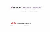 Jazz ™ OPLC™ User Guide - MDA Controls Inc. · PDF file5 Preface Jazz™ OPLC™ User Guide This guide contains essential information for Jazz™ OPLC™ users. Note that illustrations
