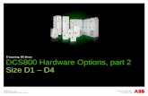 DCS800 Hardware Options, part 2 - ABB · PDF fileto SDCS-CON-4 board, DDCS ... DCS800 Hardware Options, part 2 ... Welcome to the DCS800 Hardware Options training module for ABB DC