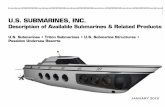 U.S. SUBMARINES, INC. - Advanced Survival · PDF file3 The Smallest Luxury Submarine in the Fleet Triton The Triton 1000 was designed specifically to be carried aboard large yachts.