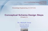 Conceptual Analyses - Conceptual Schema Design · PDF fileConceptual Analyses Conceptual Schema Design Steps ... Lecture Notes on ... Conceptual Analyses - Conceptual Schema Design