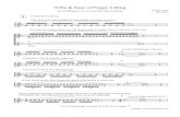 Trills & Ease of Finger Lifting - Jennifer · PDF fileTrills & Ease of Finger Lifting Jennifer Cluff May 2012 Avoid fatigue; ... Continue your own exercises in all keys, one key per