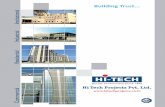 Building Trust - Hi-Tech · PDF fileBuilding Trust... Our Vision To be the ﬁrst preferred company for customized construcon services in the Industry 2 To Provide quality construcon