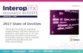 2017 State of DevOps - bmc.comITX... · developers more iterative, releases more frequent, and causing bottlenecks to appear in the rest of the application deployment and support