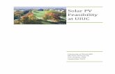 Solar PV Feasibility at UIUC - University of Illinois · PDF fileSolar PV Feasibility at UIUC Page 2 University of Illinois Business Innovation Services Table of Contents Table of