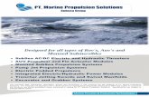 PT. Marine Propulsion Solutionsmarinepropulsionsolutions.com/wp-content/uploads/2017/11/MARINE... · Hydraulic, PumpJet Propulsion, AUV Propulsor Modules, Manned Propulsion Modules,