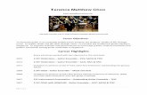 Career Objectives - · PDF fileCareer Objectives: To teach the guitar in an ensemble setting and to enhance the students’ quality of life through music. ... Tango en Skai by Roland