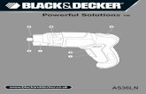 Powerful Solutions TM - Black and Decker Marocservice.blackanddecker.ae/PDMSDocuments/...uk_md09.pdf · 5. Intended use. Your Black & Decker compact screwdriver has been designed