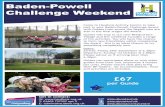 Baden-Powell Challenge Weekend - Hautbois Activity · PDF fileBaden-Powell Challenge Weekend Please complete and return this form with your full payment to Hautbois Activity Centre