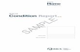 RICS Condition Report sample - · PDF fileand construction. In a world where ... SAMPLE Property address 4 ... We are advised that the property’s current energy performance, as recorded