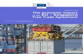 September 2013 The economic impact ... - European …Trade The economic impact of the EU - Singapore Free Trade Agreement An analysis prepared by the European Commission’s Directorate-General