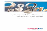 Mechanical Seal Ceramicsshop.ceramtec.us/pdf/industrial/Mechanical_Seals.pdf · High-performance ceramics for mechanical seals 2 With their outstanding material proper-ties, pump,