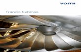 Francis turbines - voith.comvoith.com/corp-de/t3369_Francis_turbine_screen.pdf · 4 Characteristics From the beginning, Francis turbine development has always been synonymous with