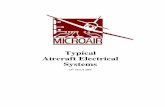 typical sport aircraft electrical systems - · PDF fileAircraft Electrical Systems 15th March 2006 . ... very desirable for the power fed from the main bus to the avionics bus to pass
