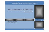Quantitative Aptitude -  · PDF file  2011 Quantitative Aptitude Concept 1 1. Number System 2. HCF and LCM Prelims Paper II