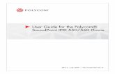 User Guide for the Polycom® SoundPoint IP® 550/560 …supportdocs.polycom.com/PolycomService/support/global/documents/... · iii About This Guide Thank you for choosing the for