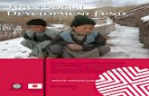 Japan Social Development Fund - World Banksiteresources.worldbank.org/INTJAPANINJAPANESE/Resources/Afghan... · Japan Social Development Fund ... development assistance. The World