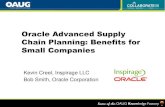 Oracle Advanced Supply Chain Planning: Benefits for …idealpenngroup.tripod.com/sitebuildercontent/OAUG2008/Collaborate... · Oracle Advanced Supply Chain Planning: Benefits for