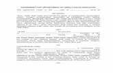 AGREEMENT FOR APPOINTMENT OF DIRECT SALES ASSOCIATE · PDF fileAGREEMENT FOR APPOINTMENT OF DIRECT SALES ASSOCIATE This Agreement made on the _____day of _____ 2015 at _____ BETWEEN