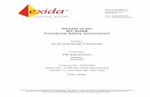 Results of the IEC 61508 Functional Safety Assessment series/9116/Assessment... · exida Certification S.A. pr 0709-02c assessment report 9116 v1r0.doc, 6 Jul. 2010 Peter Müller