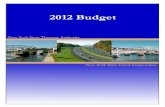 2012 New York State Thruway Authority / New York State ... · PDF fileThe New York State Thruway Authority ... new budget reflects the new realities of the national economy and Governor