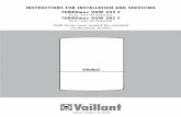 INSTRUCTIONS FOR INSTALLATION AND SERVICING … VUW 242E... · INSTRUCTIONS FOR INSTALLATION AND SERVICING HEATING, CONTROLS, HOT WATER. 2 Page 1. Introduction 3 2. Boiler Specification