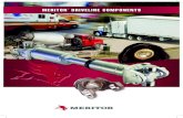 MERITOR DRIVELINE COMPONENTS - CBS · PDF fileMERITOR ® DRIVELINE COMPONENTS. SECTION 10 10-i ... 10-16 : Attaching Hardware ... high speed or extremely dirty of moist conditions