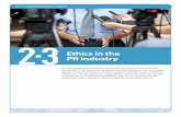 Topic guide 2.3: Ethics in the PR industry - · PDF file3 Unit 2: Understanding public relations 2.3: Ethics in the PR industry currently a trend towards social news rooms where an