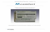 comfort - Micotrol | · PDF filein comfort lifts. Read this chapter if you want to learn more about the technology of MICOTROL lift controllers and their integration in the control