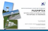 2.2 Indonesia.pdf - unescap.org Indonesia.pdf · license BPOM/FDA, and product scaling-up TBIC - PUSPIPTEK TBIC - PUSPIPTEK Lab in PUSPIPTEK Exp. for Invention to Innovation by Incubation